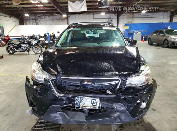 JF2GPABC4HH235944 2017 SUBARU CROSSTREK Черный Вид спереди