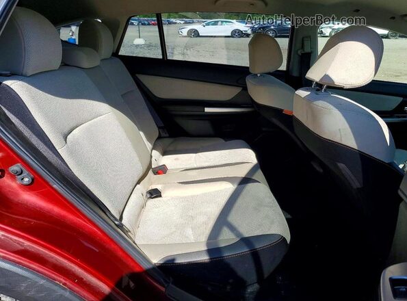 JF2GPABC5HH243213 2017 SUBARU CROSSTREK Коричневый Вид задней части салона
