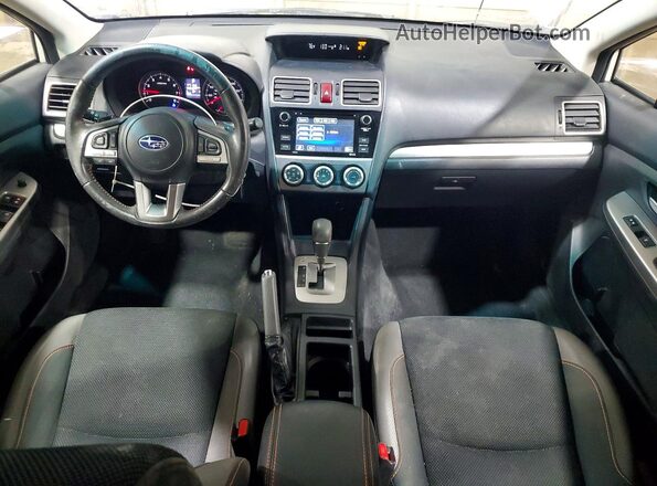 JF2GPABC6G8344906 2016 SUBARU CROSSTREK Белый Вид панели приборов