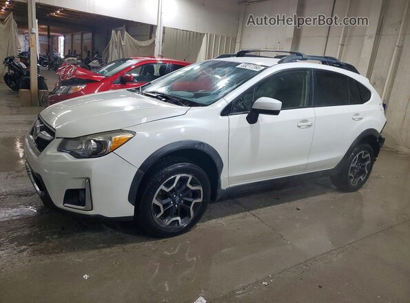 JF2GPABC6G8344906 2016 SUBARU CROSSTREK Белый Передняя левая четверть