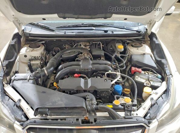JF2GPABC6G8344906 2016 SUBARU CROSSTREK Белый Вид подкапотного пространства