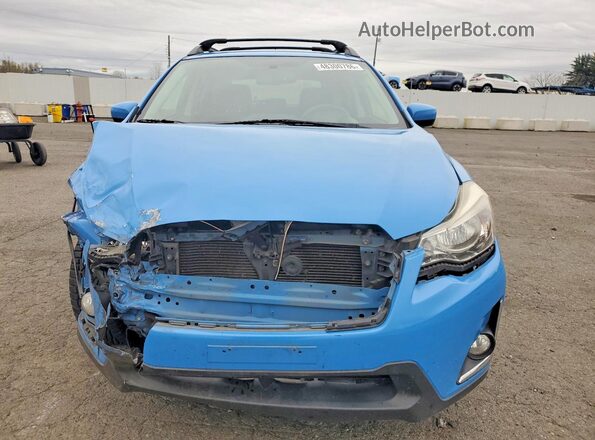 JF2GPABC7G8342999 2016 SUBARU CROSSTREK Синий Вид спереди