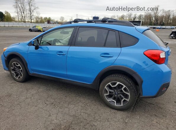 JF2GPABC7G8342999 2016 SUBARU CROSSTREK Синий Задняя левая четверть