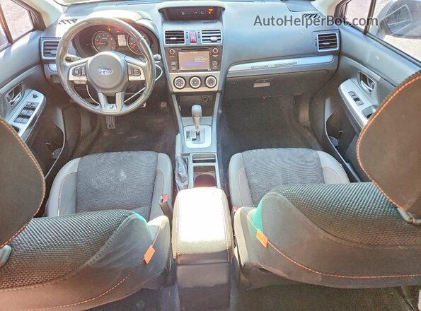 JF2GPABC8G8269450 2016 SUBARU CROSSTREK Серый Вид панели приборов