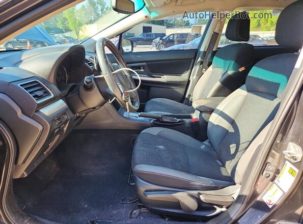 JF2GPABC8G8269450 2016 SUBARU CROSSTREK Серый Вид салона спереди