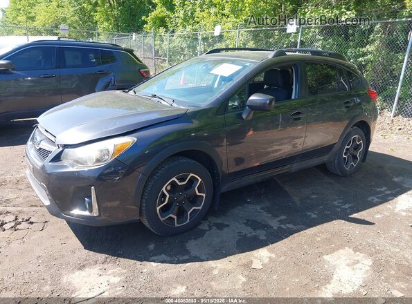 JF2GPABC8HH249801 2017 SUBARU CROSSTREK Серый Передняя левая четверть