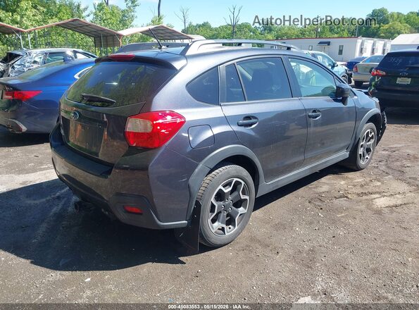 JF2GPABC8HH249801 2017 SUBARU CROSSTREK Серый Задняя правая четверть