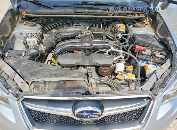 JF2GPABC9GH332037 2016 SUBARU CROSSTREK Silver Widok komory silnika
