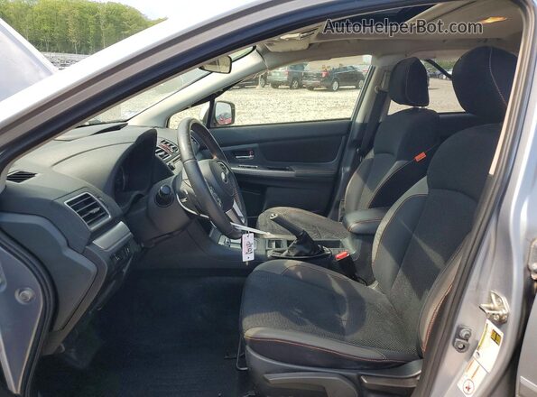 JF2GPABC9GH332037 2016 SUBARU CROSSTREK Silver Widok wnętrza z przodu