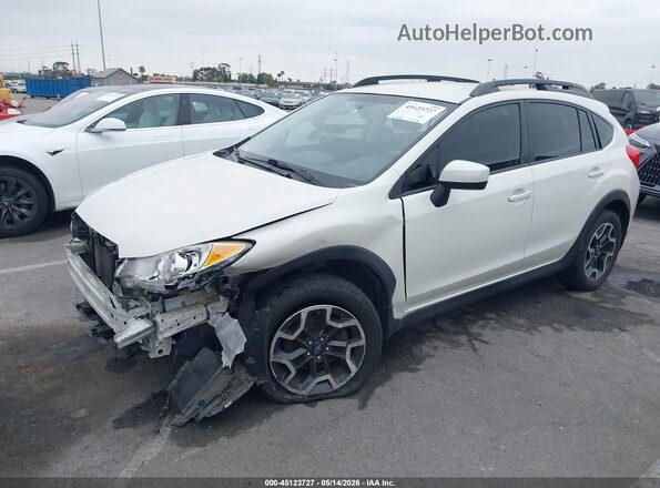 JF2GPADC2HH249399 2017 SUBARU CROSSTREK Белый Передняя левая четверть