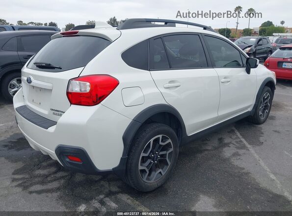 JF2GPADC2HH249399 2017 SUBARU CROSSTREK Белый Задняя правая четверть