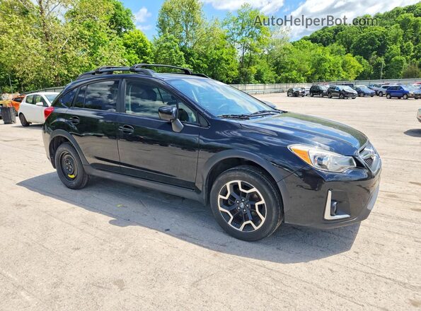 JF2GPADC7H8253223 2017 SUBARU CROSSTREK Black Przód prawy