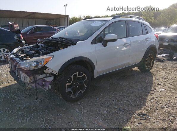 JF2GPADC9G8224174 2016 SUBARU CROSSTREK White Przód lewy