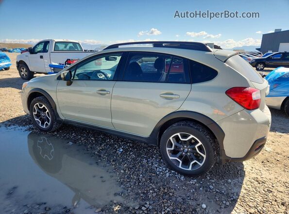 JF2GPADCXH8261347 2017 SUBARU CROSSTREK Желто-коричневый Задняя левая четверть