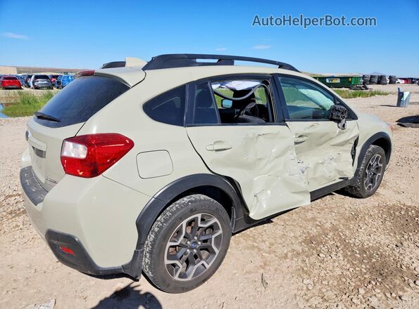 JF2GPADCXH8261347 2017 SUBARU CROSSTREK Желто-коричневый Задняя правая четверть