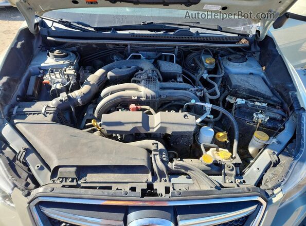 JF2GPADCXH8261347 2017 SUBARU CROSSTREK Желто-коричневый Вид задней части салона