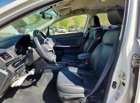 JF2GPAKC1HH270070 2017 SUBARU CROSSTREK White Widok wnętrza z przodu