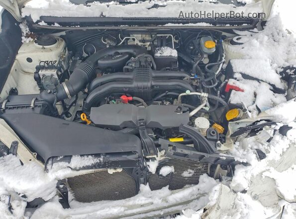 JF2GPAKC3H8211005 2017 SUBARU CROSSTREK Белый Вид подкапотного пространства