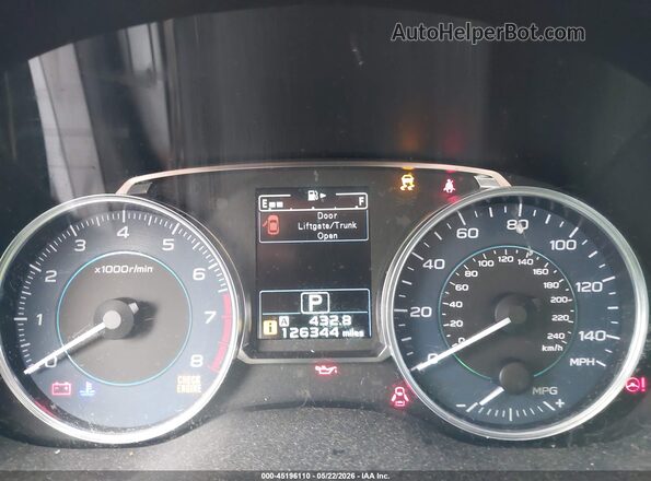 JF2GPAKC4G8283149 2016 SUBARU CROSSTREK Серый Вид задних сидений