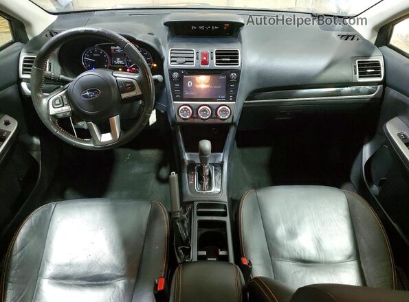 JF2GPAKC7HH230138 2017 SUBARU CROSSTREK Blue Вид панелі приладів