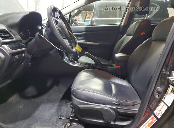 JF2GPAKC7HH230138 2017 SUBARU CROSSTREK Blue Вид салону спереду