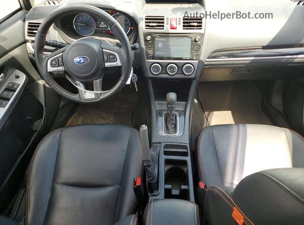 JF2GPAKC9GH273622 2016 SUBARU CROSSTREK Silver Widok deski rozdzielczej