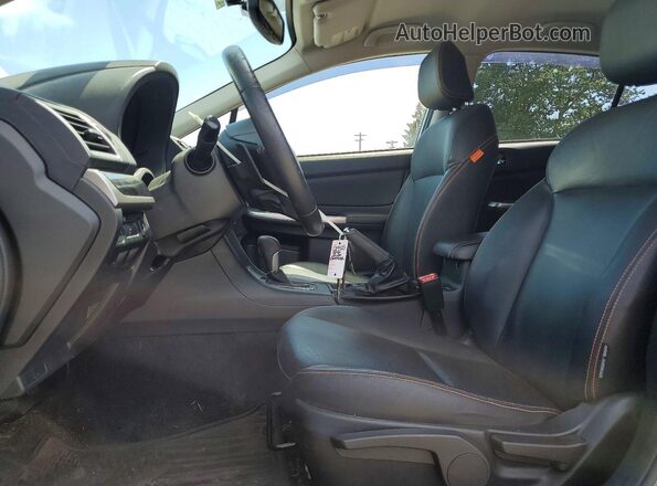 JF2GPAKC9GH273622 2016 SUBARU CROSSTREK Silver Widok wnętrza z przodu