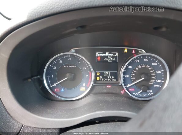 JF2GPAKCXG8236126 2016 SUBARU CROSSTREK Черный Вид задних сидений