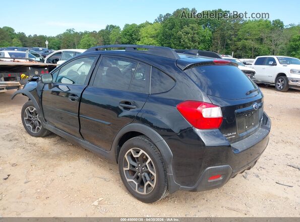 JF2GPAKCXG8236126 2016 SUBARU CROSSTREK Черный Задняя левая четверть