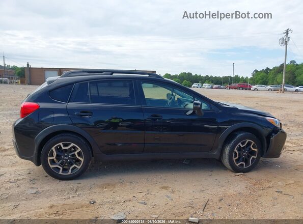 JF2GPAKCXG8236126 2016 SUBARU CROSSTREK Черный Вид задней части салона