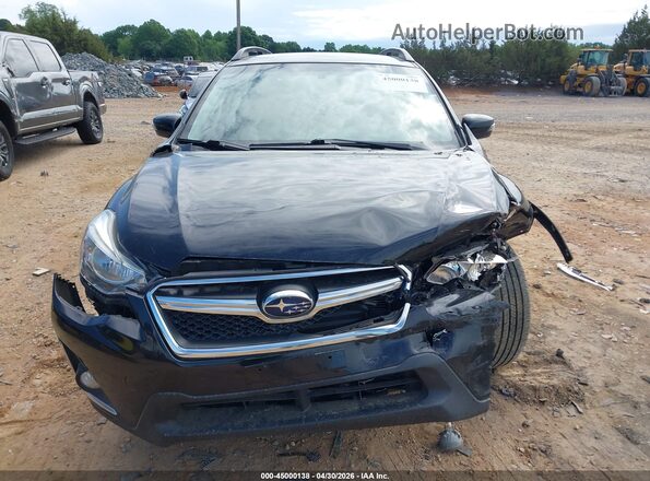 JF2GPAKCXG8236126 2016 SUBARU CROSSTREK Черный Вид щитка приборов