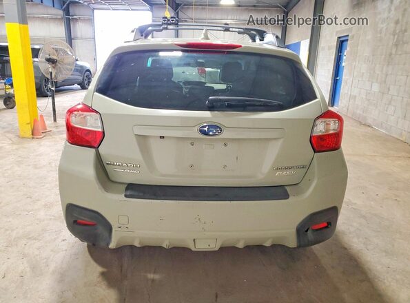 JF2GPALC1G8237664 2016 SUBARU CROSSTREK Бежевый Вид сзади