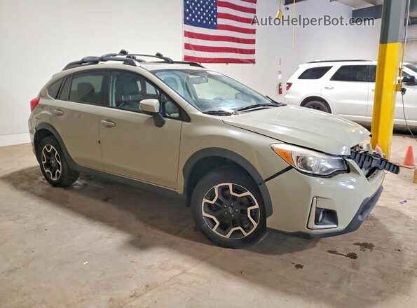 JF2GPALC1G8237664 2016 SUBARU CROSSTREK Бежевый Передняя правая четверть