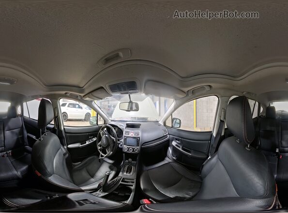 JF2GPALC1G8237664 2016 SUBARU CROSSTREK Бежевый Панорамный вид салона 360°