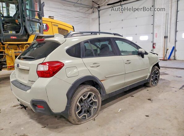 JF2GPALC1HH240226 2017 SUBARU CROSSTREK Желто-коричневый Задняя правая четверть