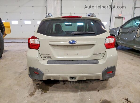 JF2GPALC1HH240226 2017 SUBARU CROSSTREK Желто-коричневый Вид сзади