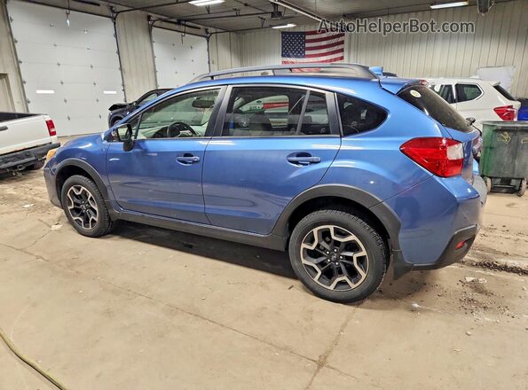 JF2GPALC2G8329222 2016 SUBARU CROSSTREK Blue Rear left