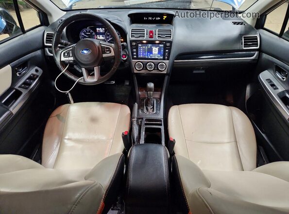 JF2GPALC2G8329222 2016 SUBARU CROSSTREK Blue Dashboard view