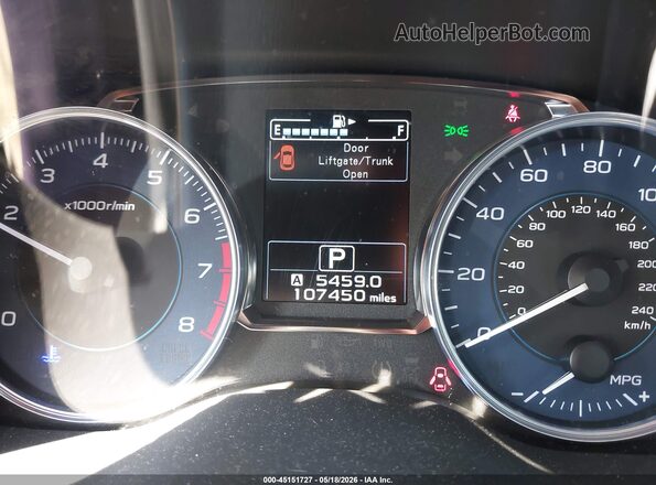 JF2GPALC4G8338469 2016 SUBARU CROSSTREK Бордовый Панорамный вид салона 360°