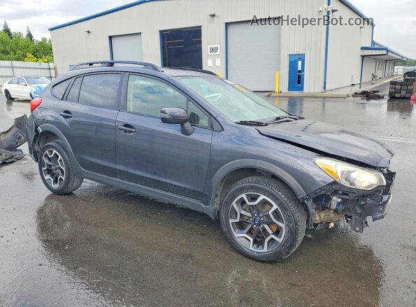 JF2GPALC5G8324340 2016 SUBARU CROSSTREK Gray Przód prawy