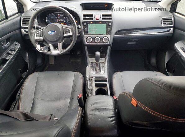 JF2GPALC5G8324340 2016 SUBARU CROSSTREK Gray Widok deski rozdzielczej