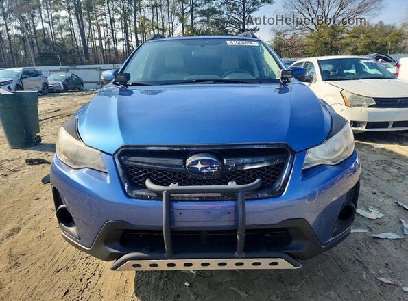 JF2GPALC5HH240679 2017 SUBARU CROSSTREK Синий Вид спереди