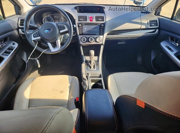 JF2GPALC5HH240679 2017 SUBARU CROSSTREK Синий Вид панели приборов
