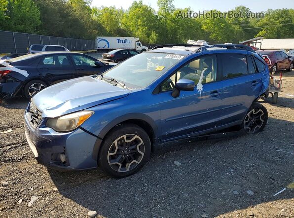 JF2GPALC7G8347974 2016 SUBARU CROSSTREK Blue Front left