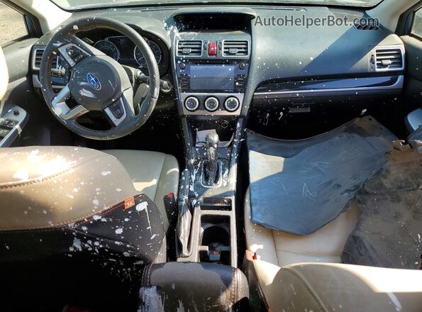 JF2GPALC7G8347974 2016 SUBARU CROSSTREK Blue Dashboard view