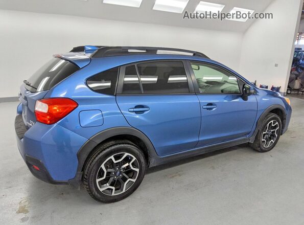 JF2GPALC8GH294847 2016 SUBARU CROSSTREK Blue Հետևի աջ