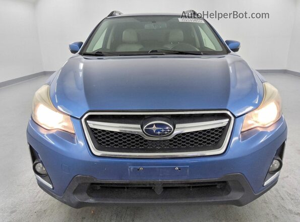 JF2GPALC8GH294847 2016 SUBARU CROSSTREK Blue Դիմացի տեսք