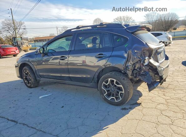 JF2GPANC1HH232303 2017 SUBARU CROSSTREK Серый Задняя левая четверть