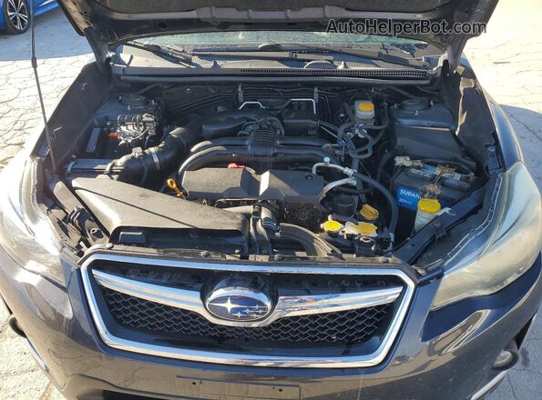 JF2GPANC1HH232303 2017 SUBARU CROSSTREK Серый Вид подкапотного пространства