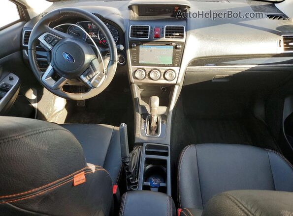 JF2GPANC1HH232303 2017 SUBARU CROSSTREK Серый Вид панели приборов